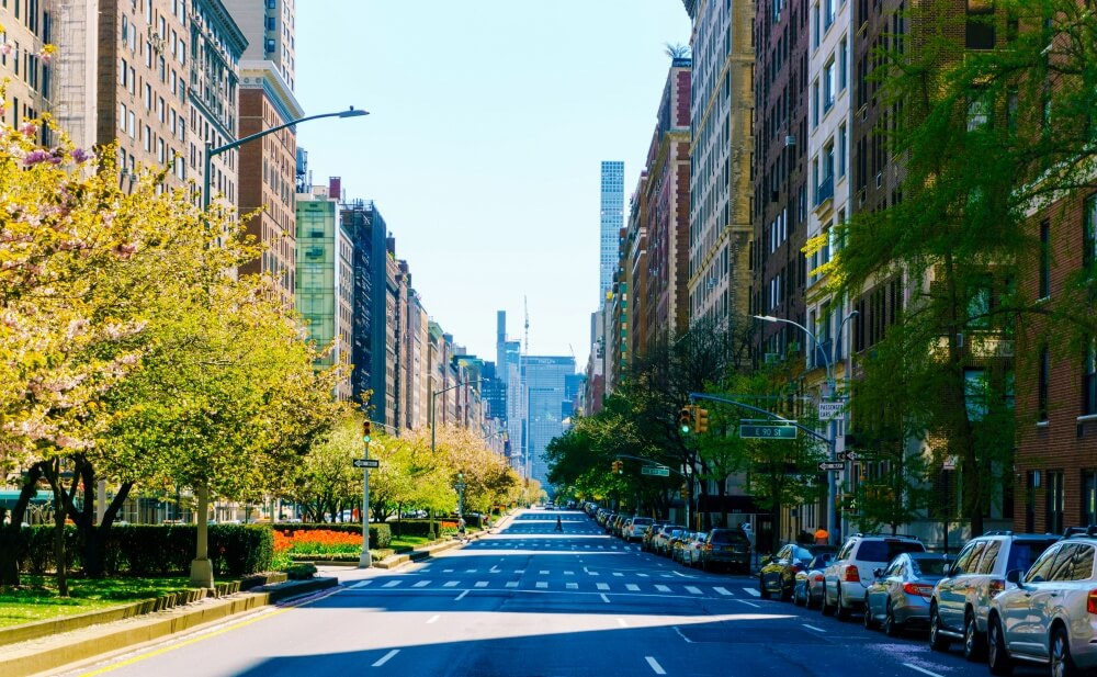 건물 사이 도로