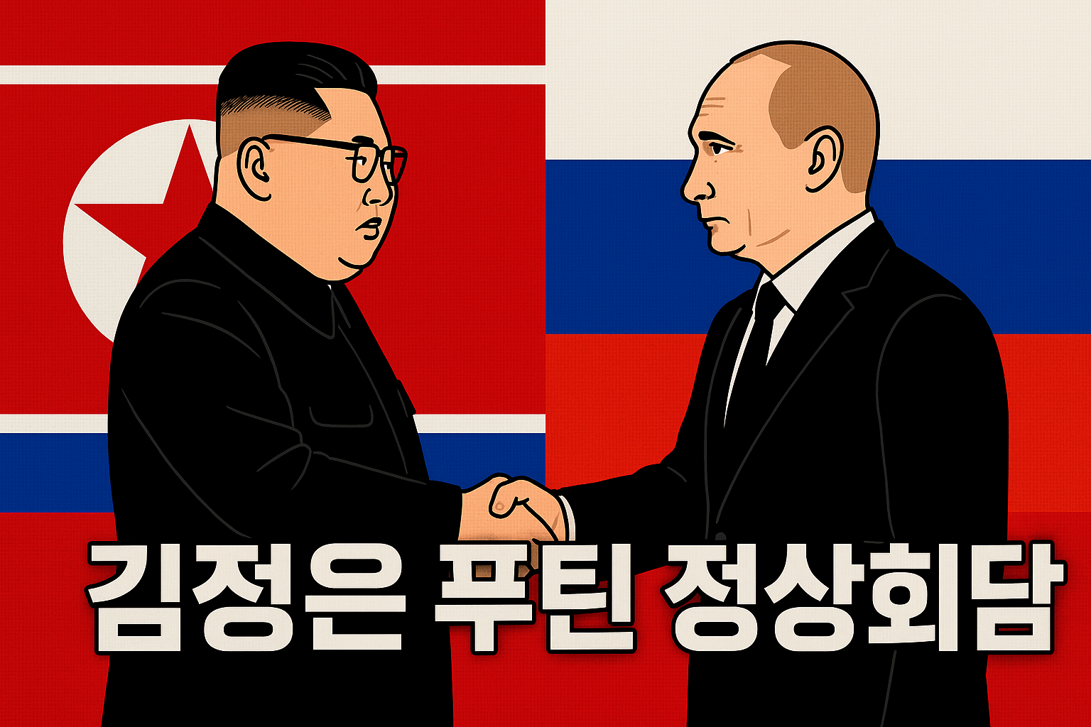 김정은 푸틴 정상회담