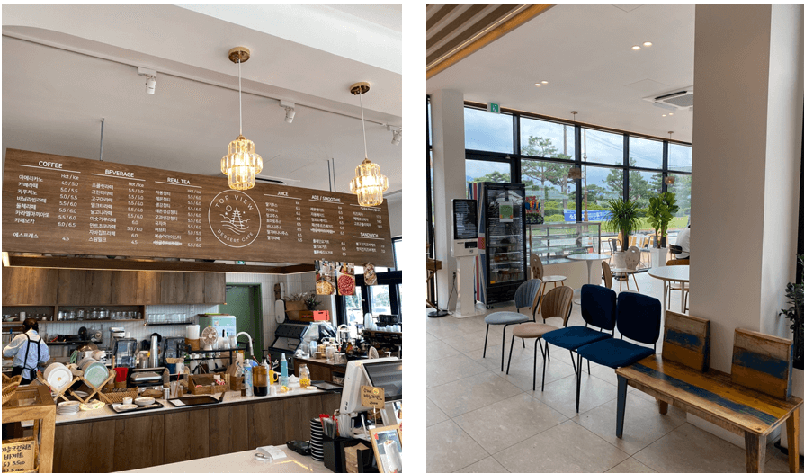 탑뷰카페-메뉴-및-입구