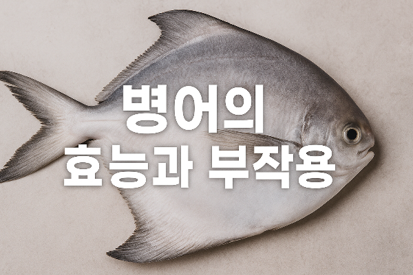병어의 효능과 부작용
