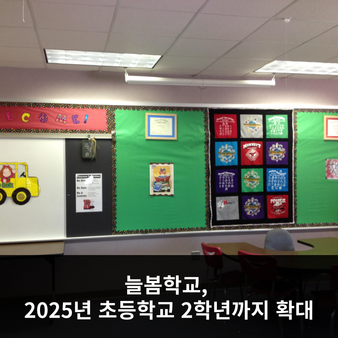 늘봄학교, 2025년 초등학교 2학년까지 확대