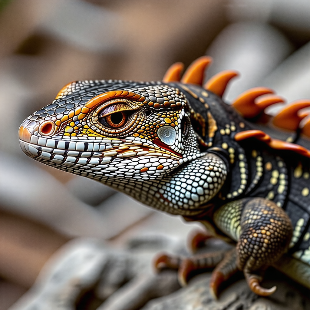 도마뱀의 또다른 모습