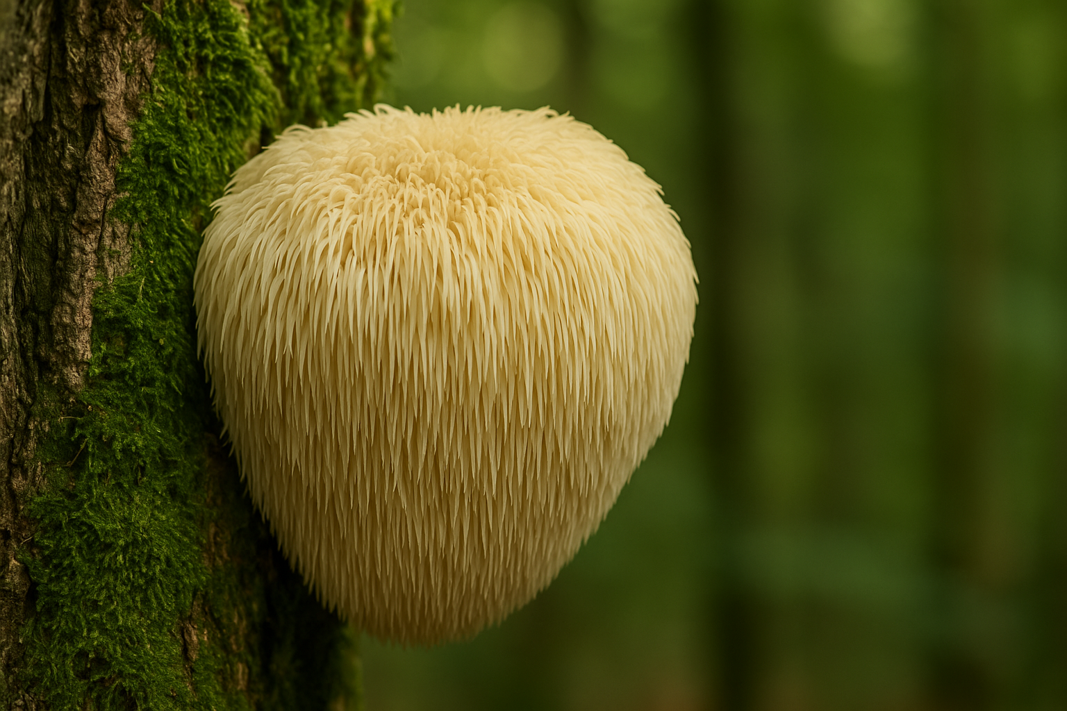 &quot;기억력 향상: 노루궁뎅이버섯의 신경 재생&quot;에 대한 이미지입니다.