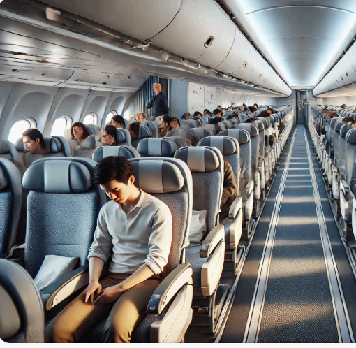 항공 여행 시 건강 관리 방법 관련 사진
