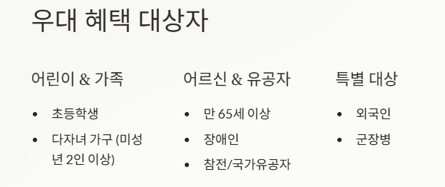 우대혜택대상자