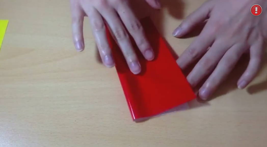 카네이션 꽃 접는 과정 사진