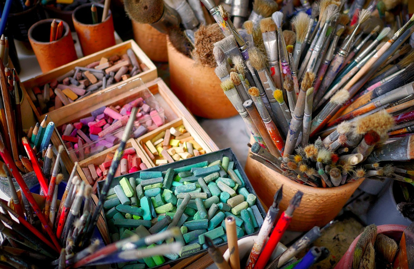 미술용품 이미지