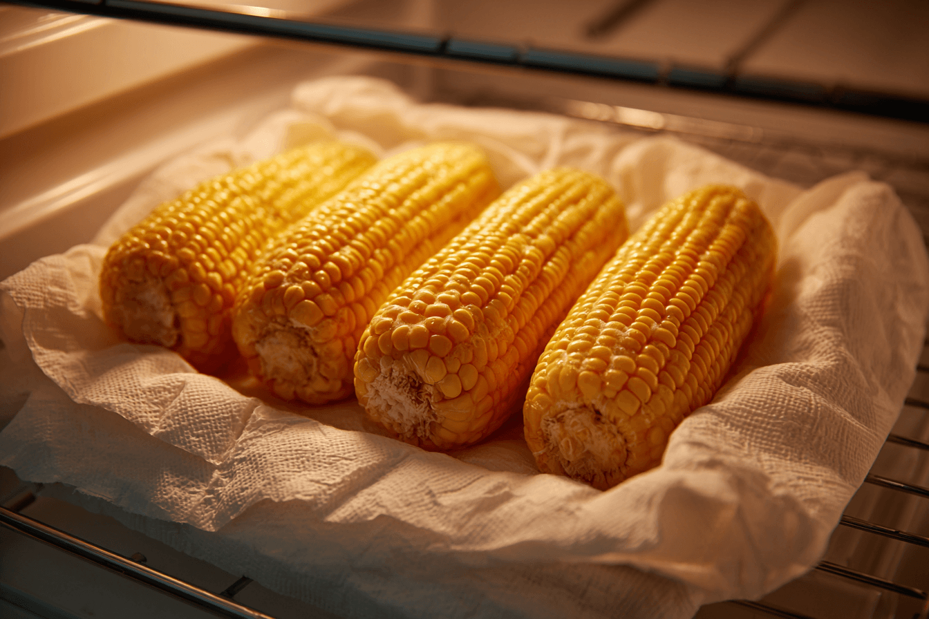 천위에-올려-보관중인-옥수수-이미지