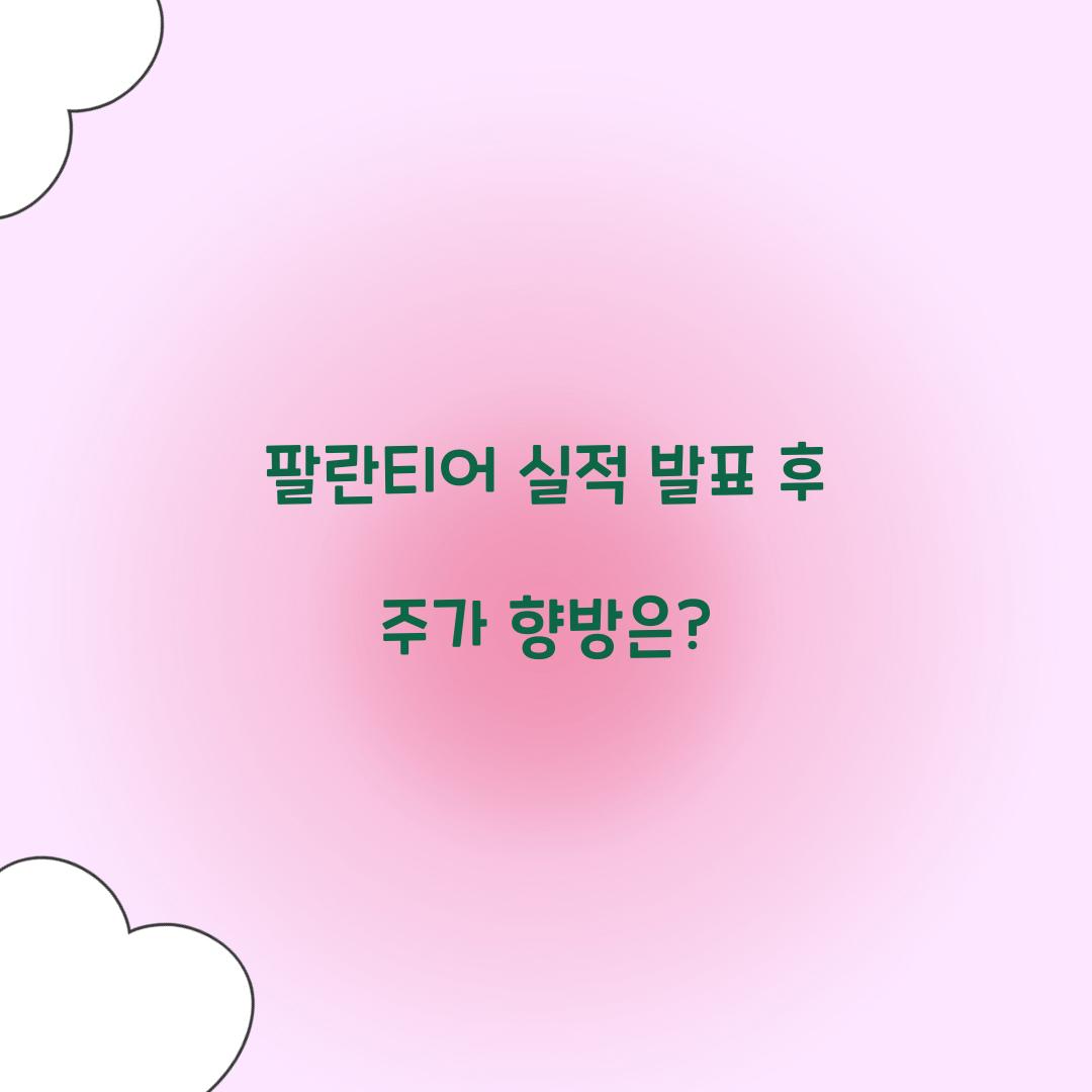 팔란티어 실적