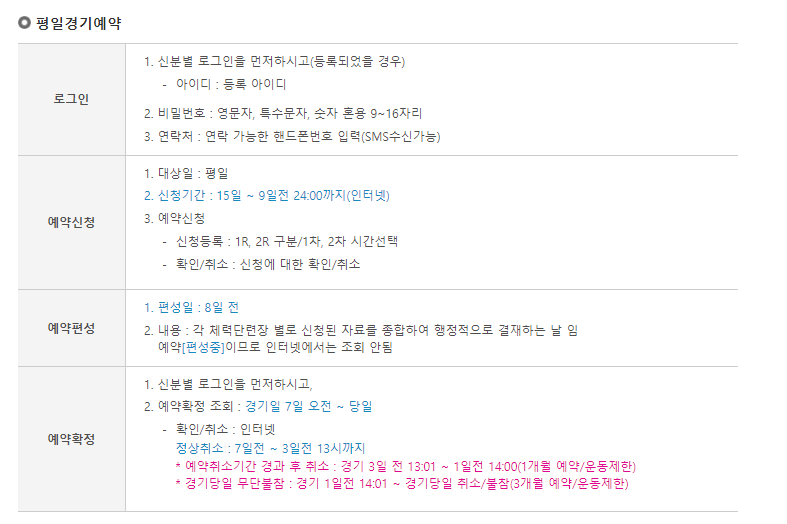 육군체력단련장