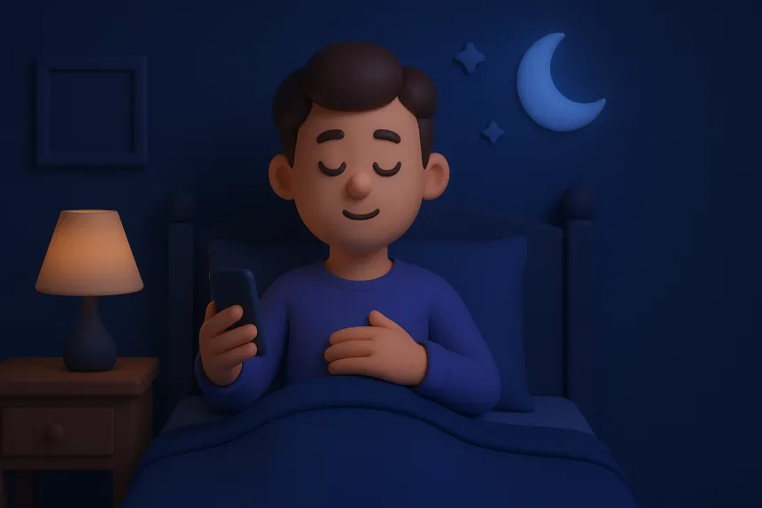 스마트폰 수면 건강