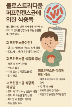 식중독 관련 사진