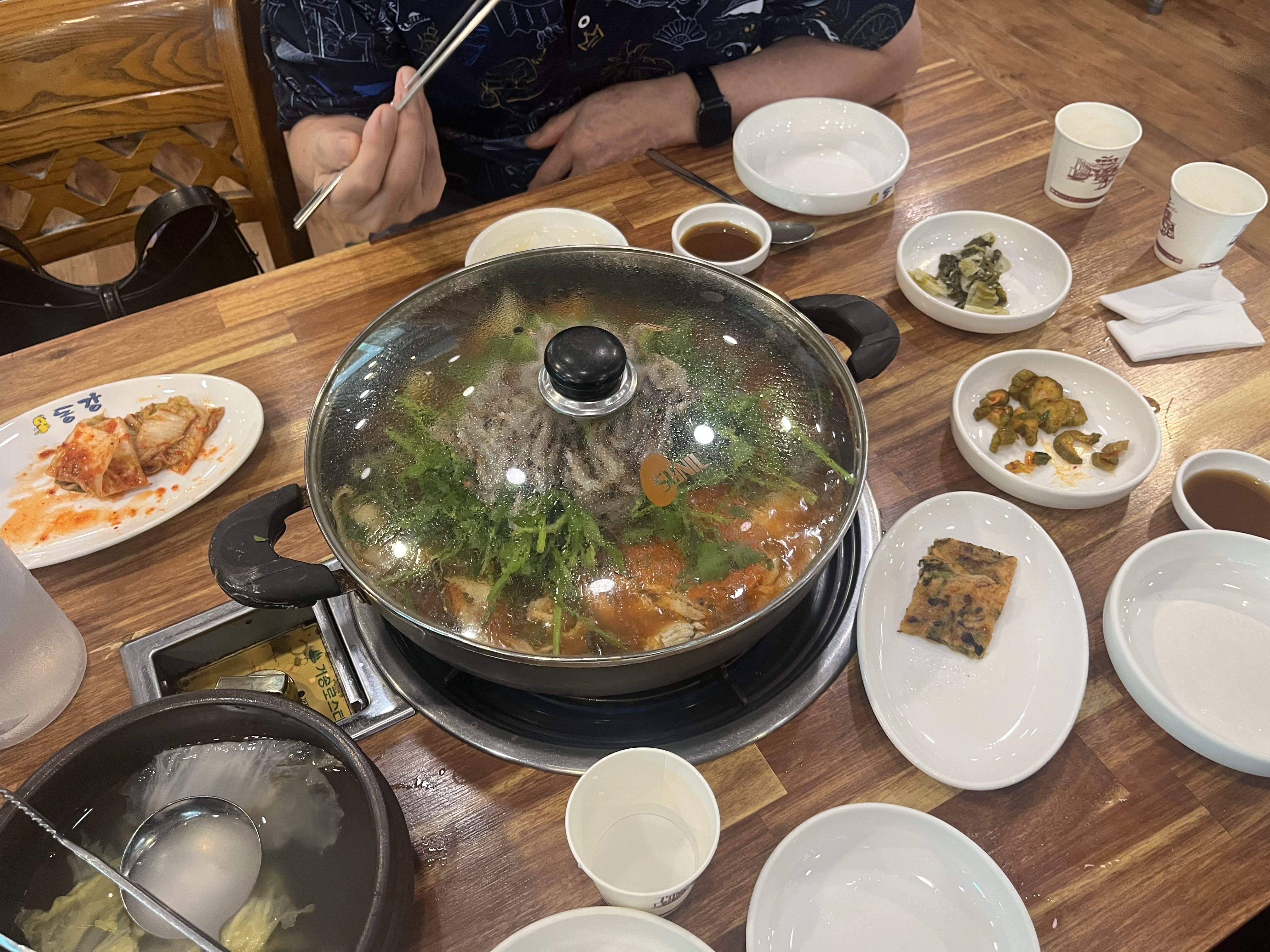 포천 동강매운탕 그리고 반찬들