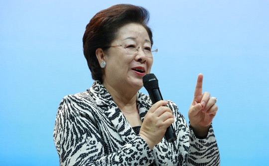 한학자 총재 자녀 수 가족