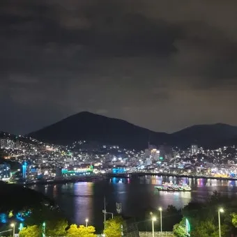 여수 야경 여행 코스 케이블카 해상분수 포차거리 산책_12