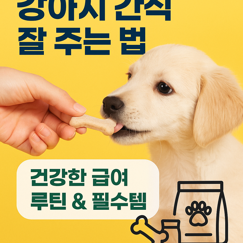 강아지 간식
