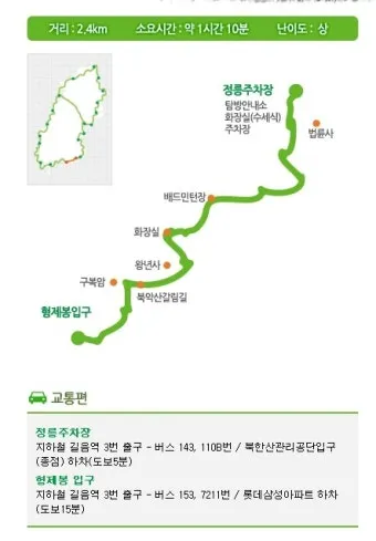 북한산 등산코스 및 등산지도 안내_6
