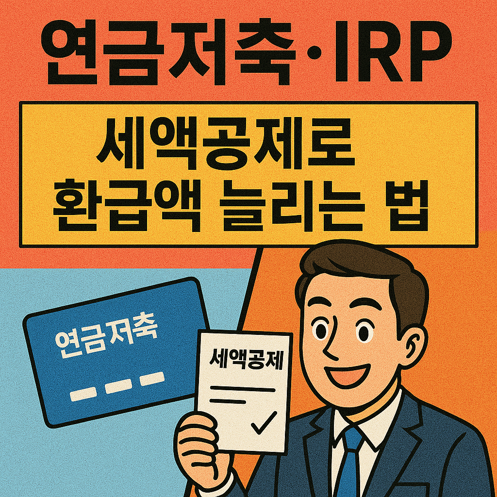 연금저축·IRP 세액공제로 환급액 늘리는 법 관련사진