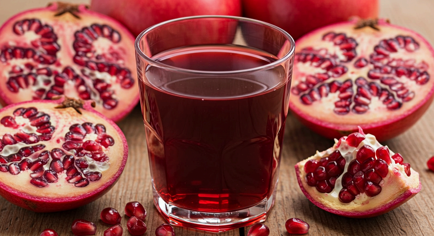 석류는 항산화 성분이 풍부해 전립선암 예방에 긍정적이에요.