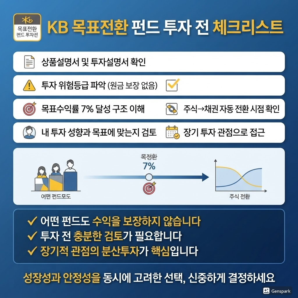 투자 전 체크리스트 및 핵심 요약