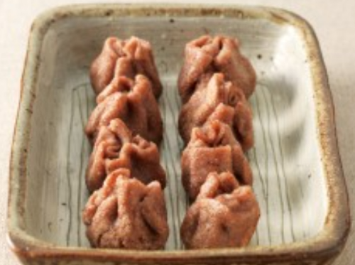 한국의 떡 종류 조망댕이(차조떡)