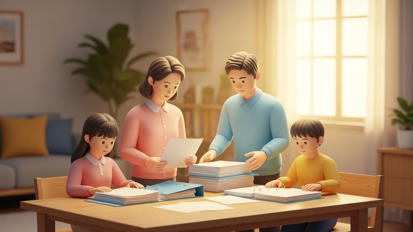 행복주택, 청약서류, 소득소명