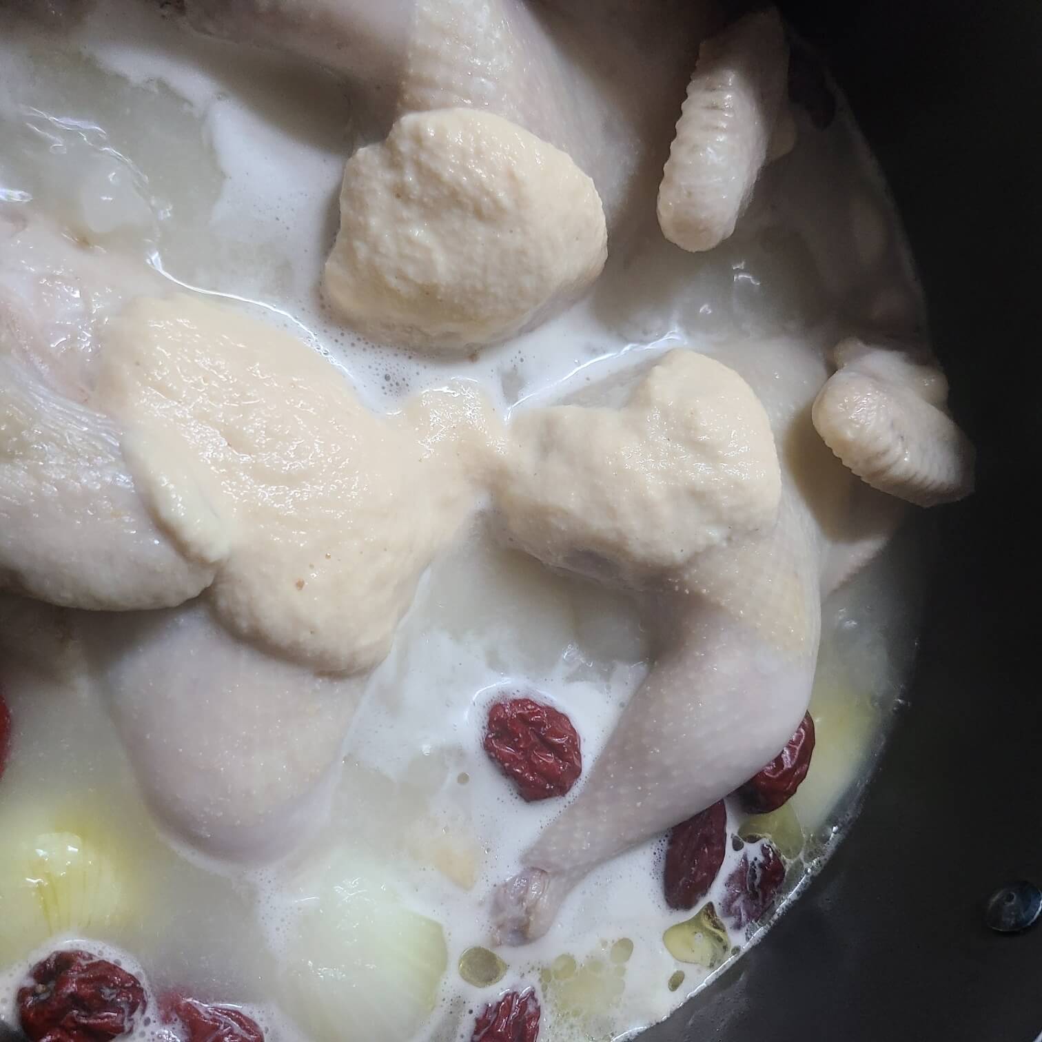 백태콩 삼계탕 끓이는 법 초복 중복 말복 백숙 끓이는 법