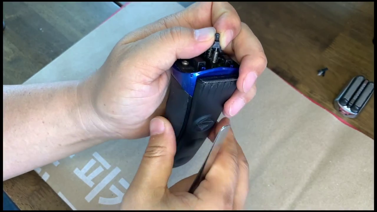 진동 스프링 분리