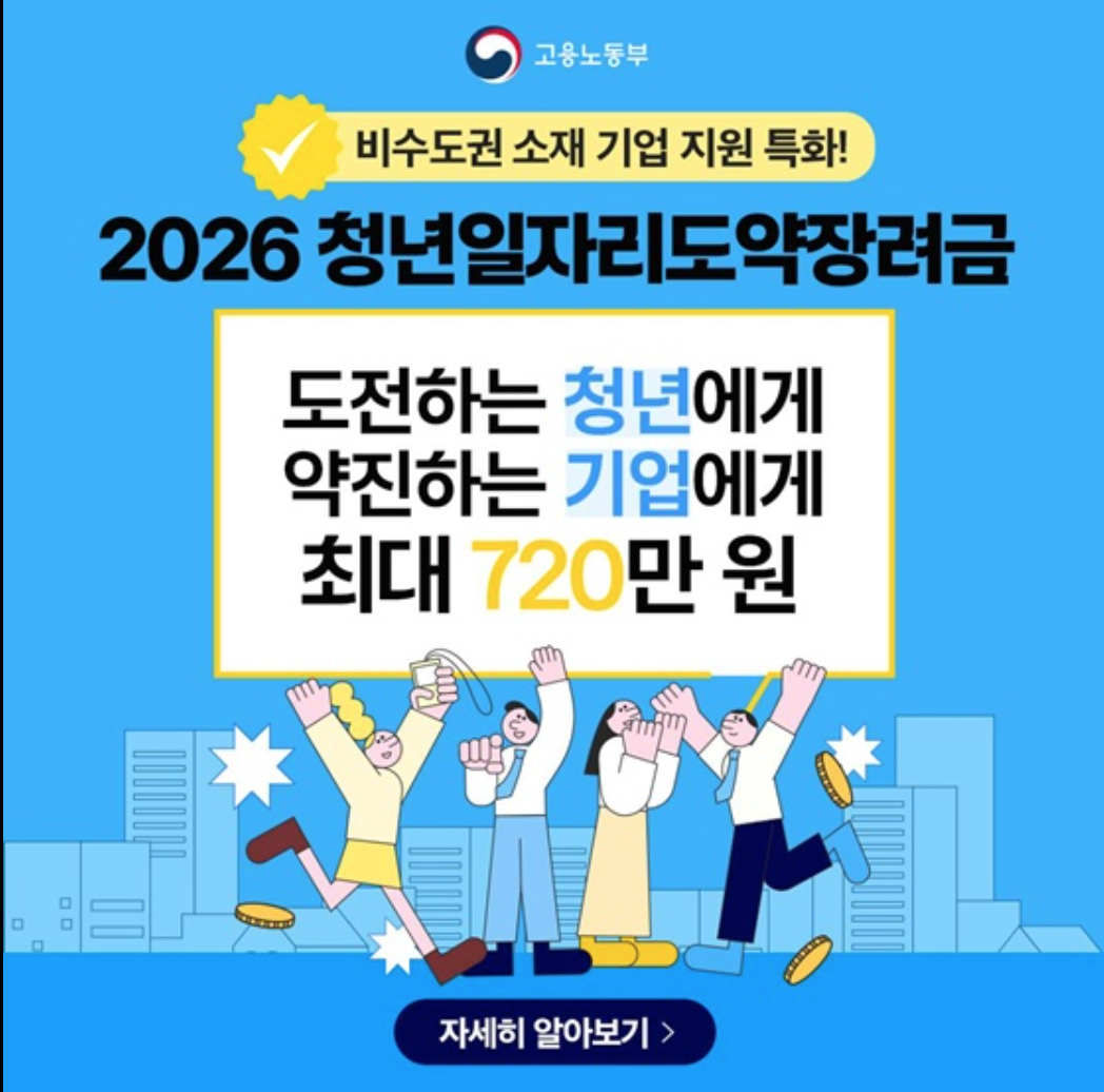 2026 청년지원금 종류 요약