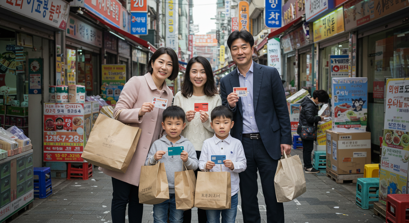 민생소비쿠폰, 신용카드형 소비쿠폰, 주소지 사용범위