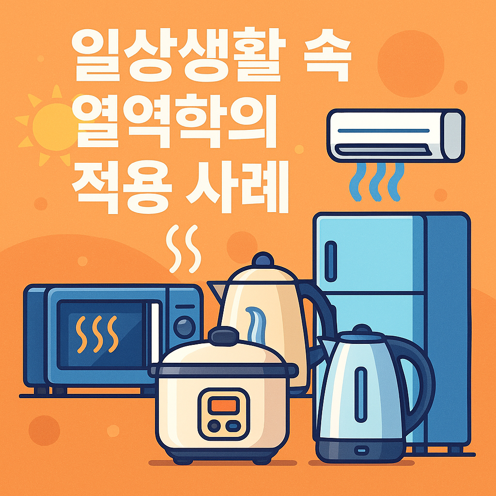 일상생활 속 열역학의 적용 사례