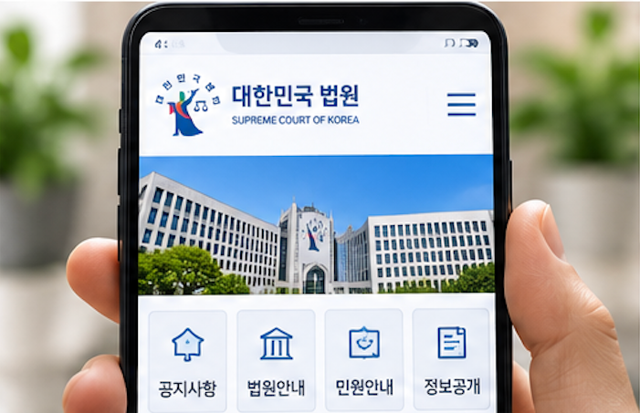 법원 전산망 장애 이후 전자소송 나의 사건검색 확인방법