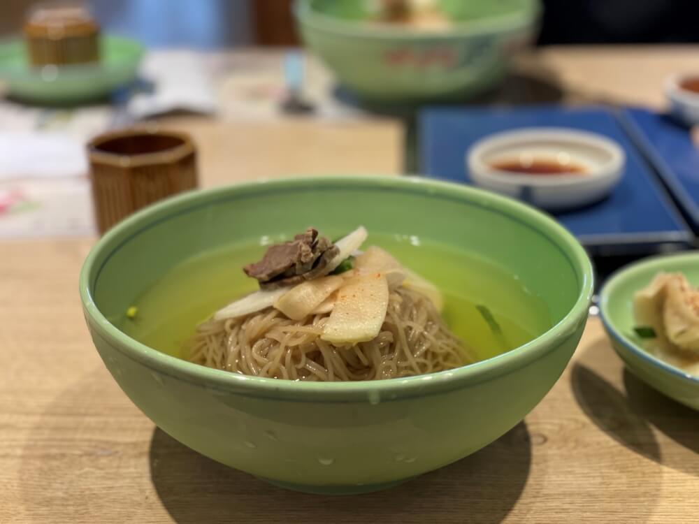 평양일미-수원-광교점-평양냉면-물냉면-모습