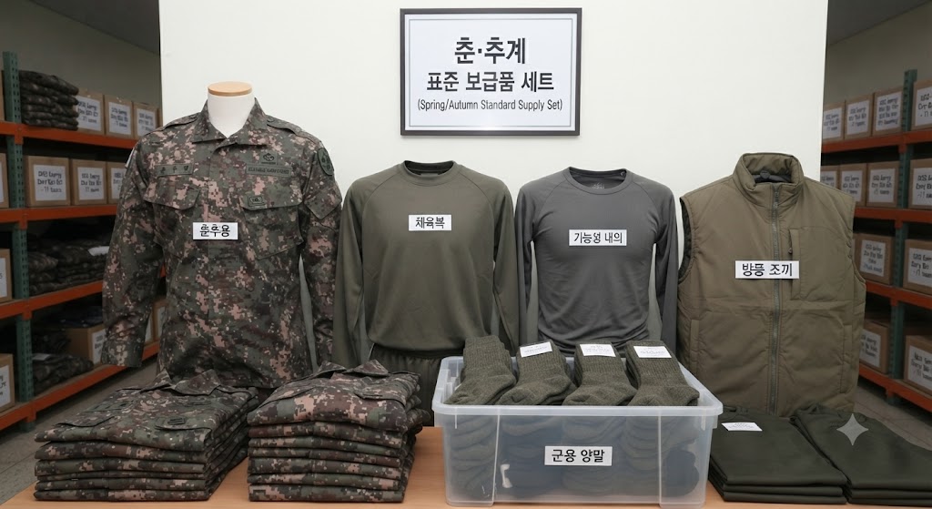 훈련소 보급품 현황