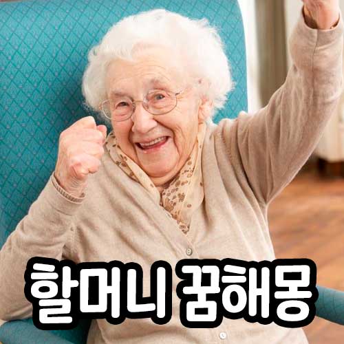 할머니꿈 꿈해몽