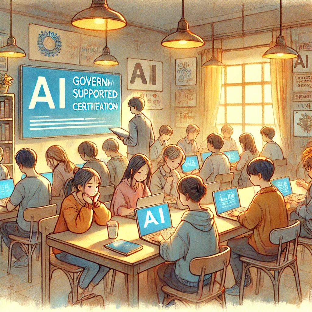 AI 관련자격증 국비지원 신청 방법 추천 교육기관 관련 사진