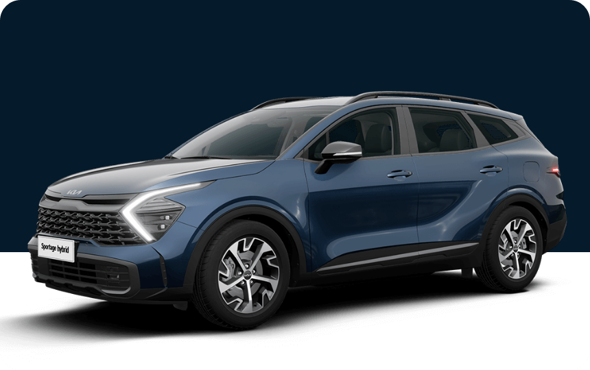 스포티지 하이브리드 베스타 블루 색상