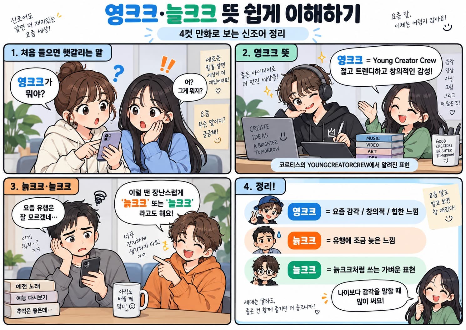 영크크·늘크크 뜻이 뭐야? 늙크크·올크크까지 예시로 쉽게 정리