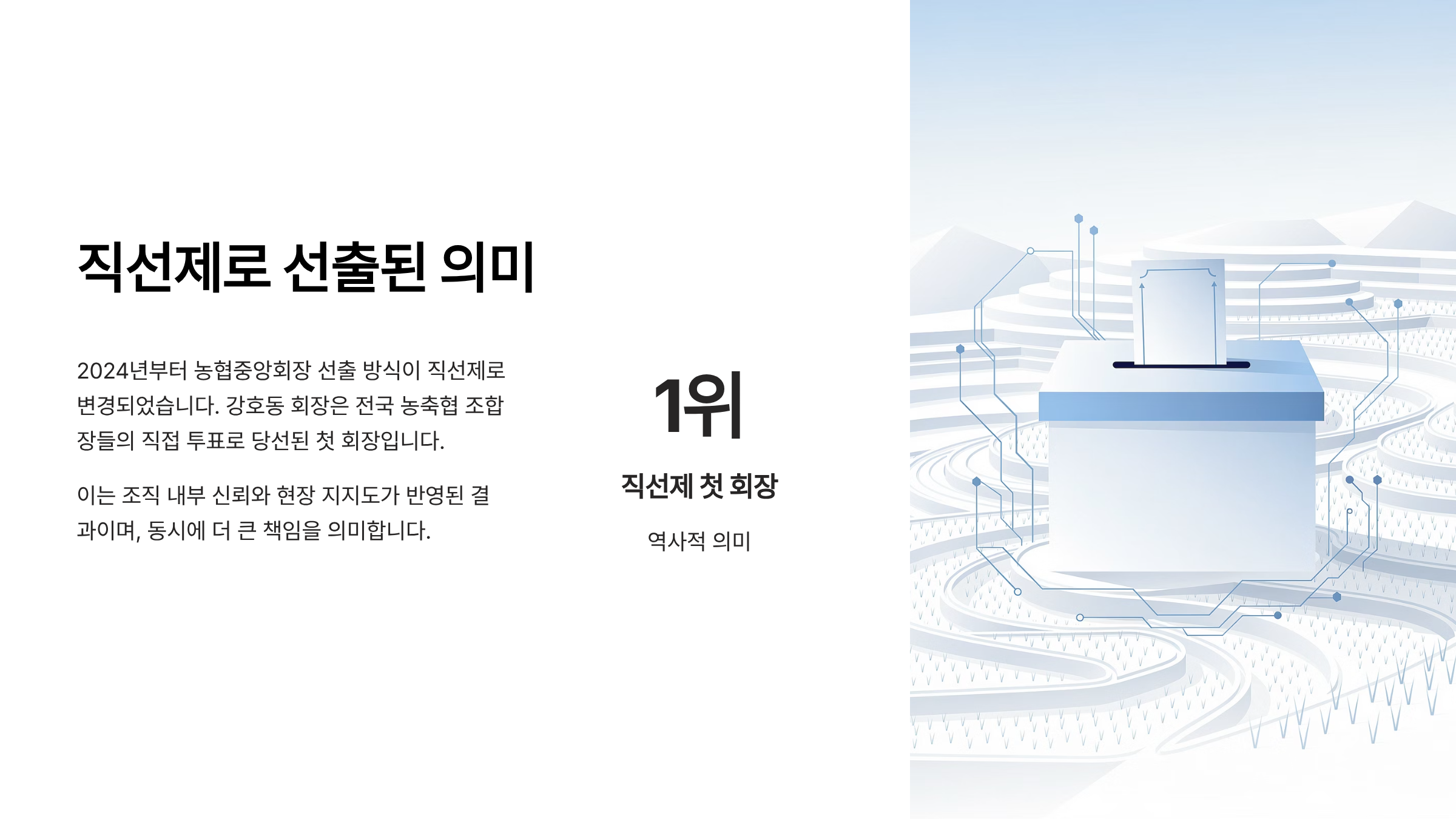 강호동 농협중앙회 회장 프로필 연봉