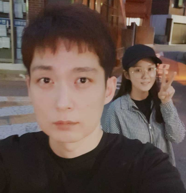 장나라의 오빠이자 라원문화 대표 장성원 장나라와 함께하는 사진