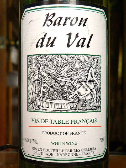 뱅 드 따블 와인인 바론 뒤 발