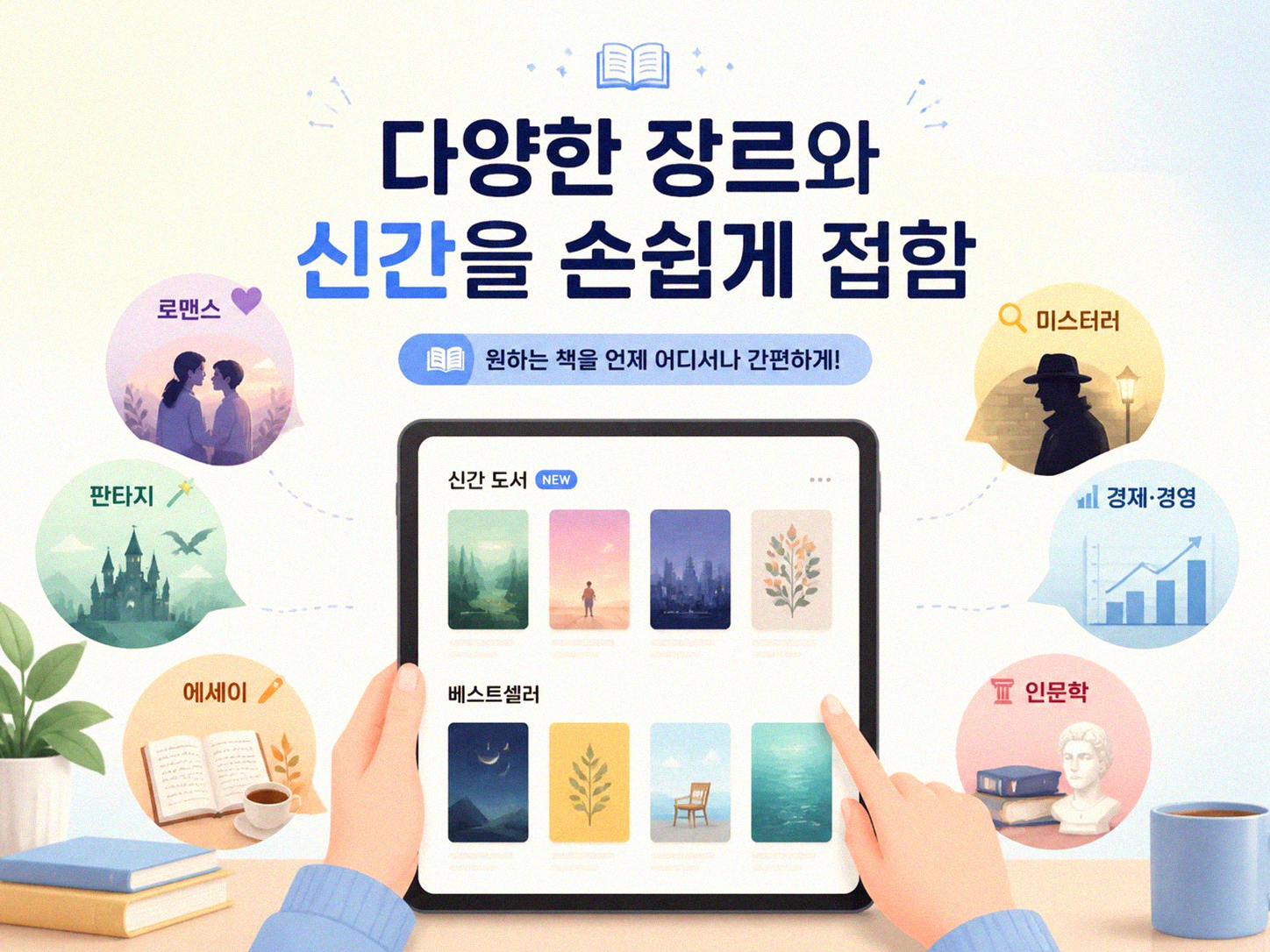 전자책 도서관 서비스를 쓰니 체감하는 변화들