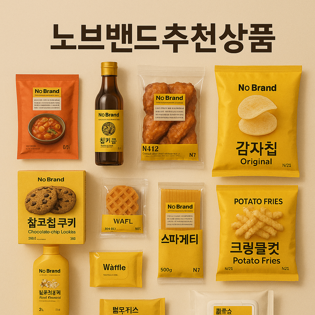 노브랜드 추천상품