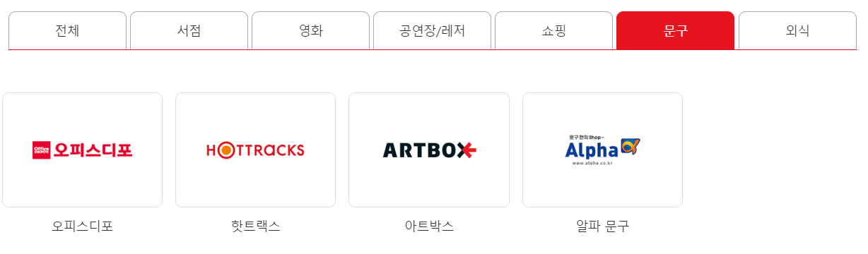 문화상품권 사용처