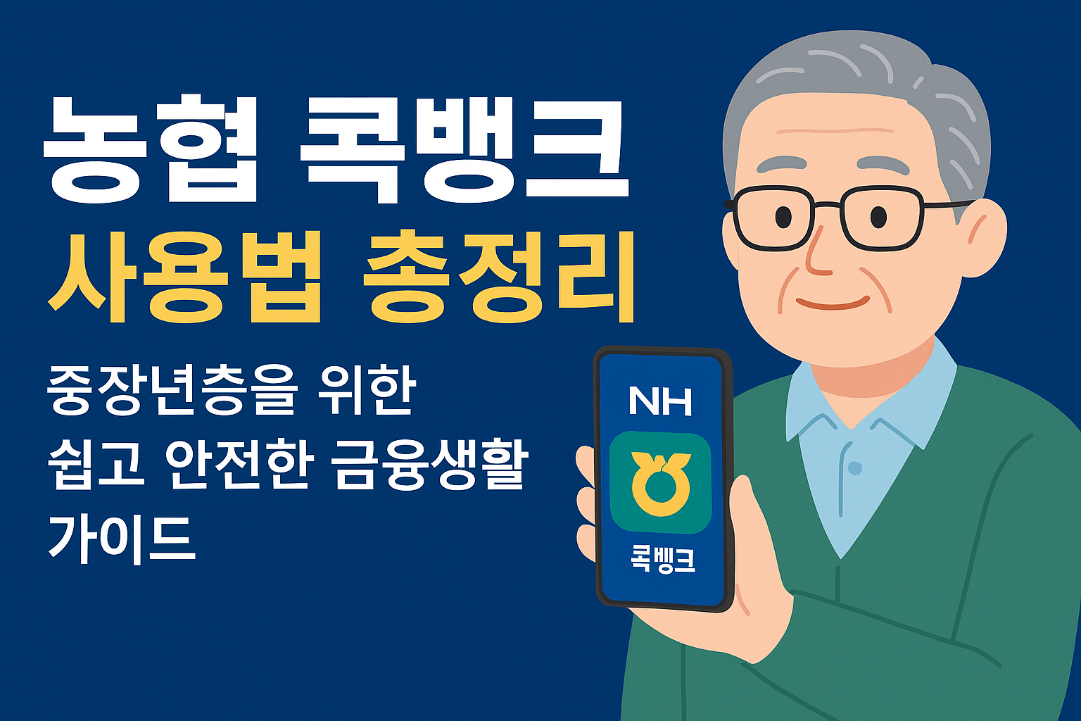 농협 콕뱅크 사용법 총정리