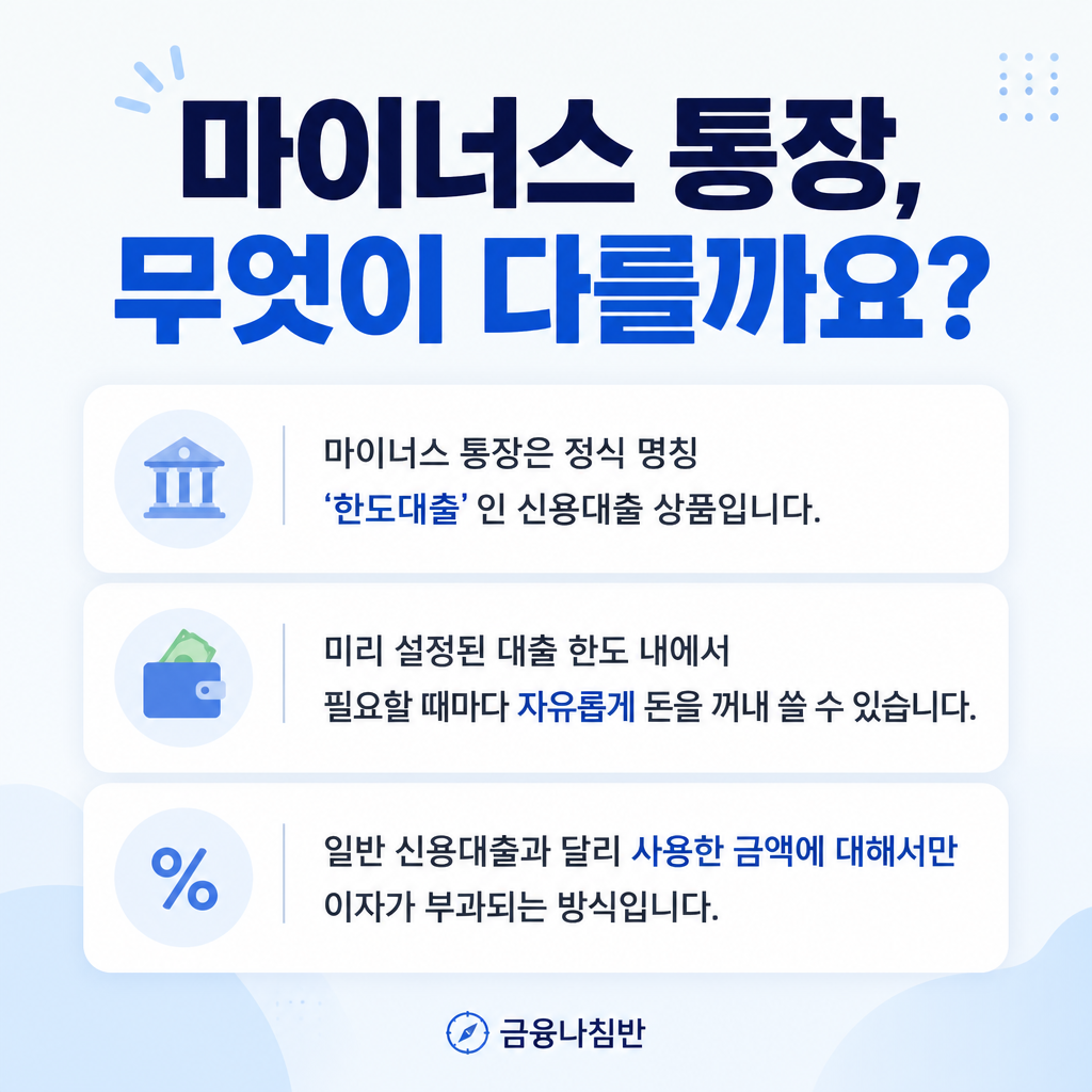 마이너스통장 만들기 조건 02