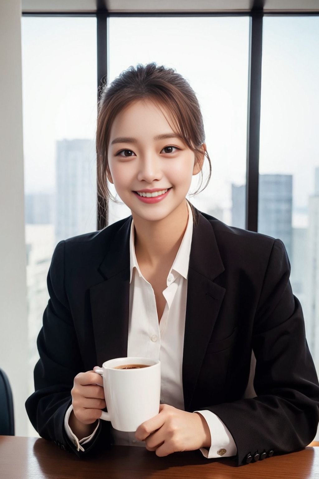 커피 브레이크 후 자료를 확인하십시오.