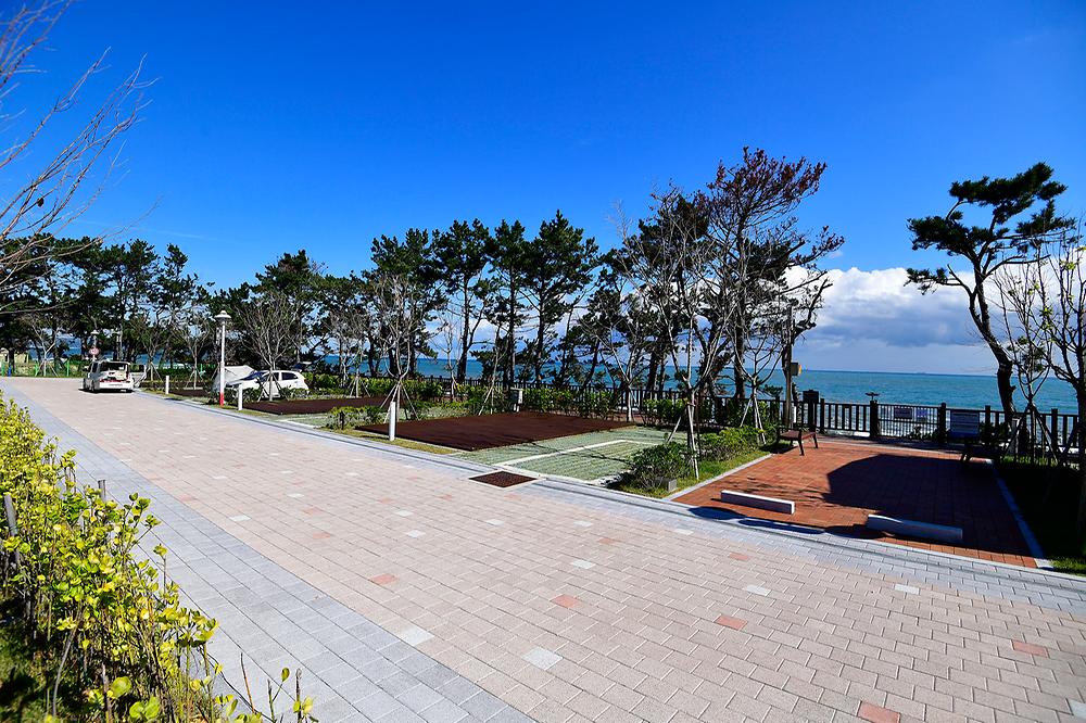 강동오토캠핑장. 울산광역시 북구 당사동 87