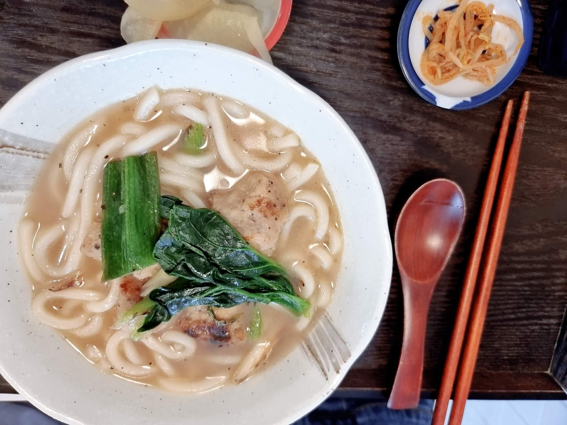 닭완자 우동 기본 세팅