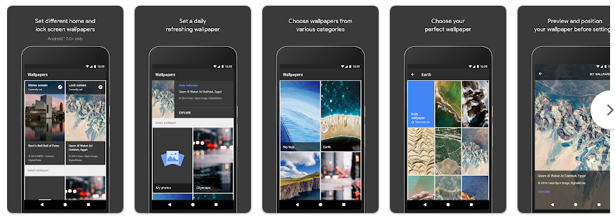 나만의 스타일을 완성하는 배경화면 앱, 맞춤 설정 기능과 아름다운 이미지